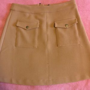 H&M skirt in beige